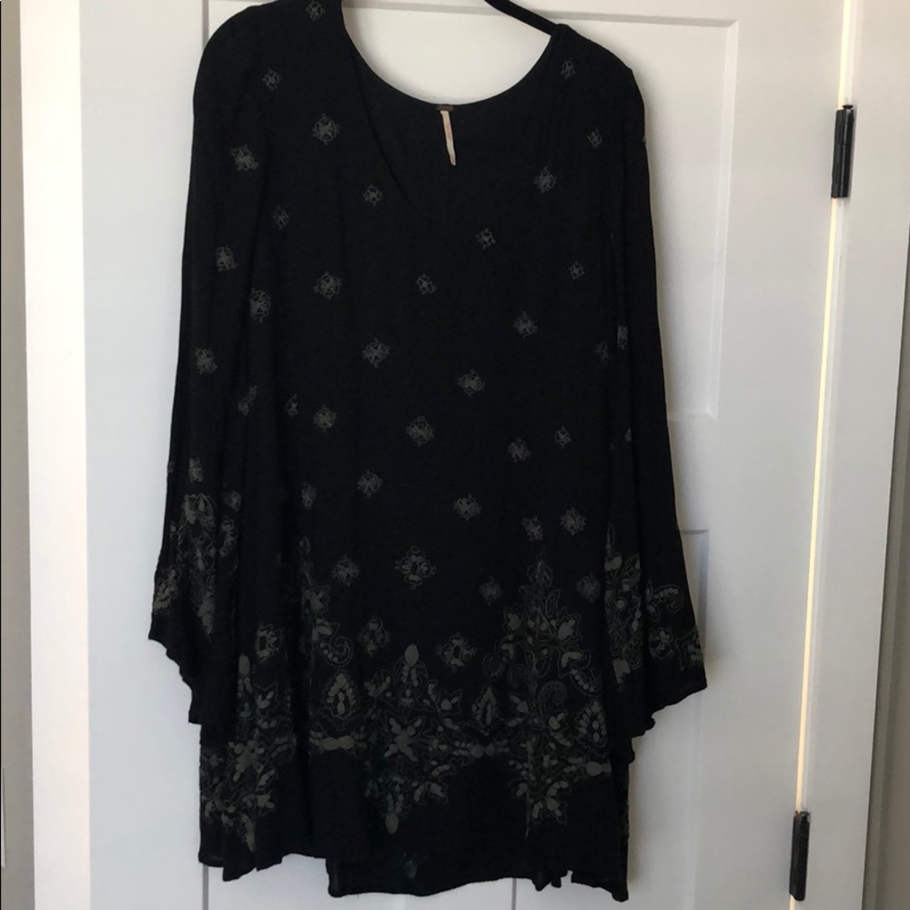 Free people dress with bell sleeves